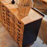 Craft cabinet with drawers