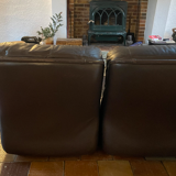 Modular leather sofa by Michel Cadestin for Airborne Publisher