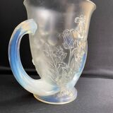 Large vase with 2 Art Deco handles signed Verlys