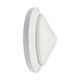 1980s Bahag round ceiling light made of glass and metal