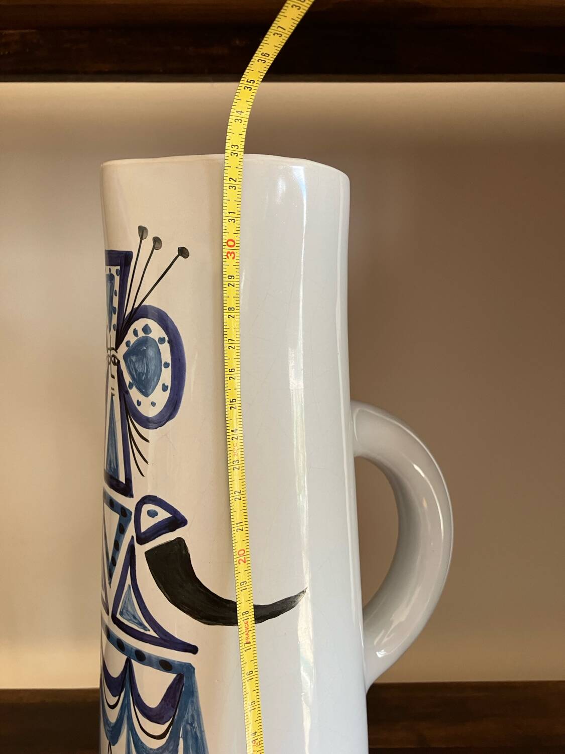 Vintage R Capron pitcher