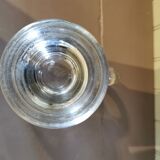 Art deco glass pitcher