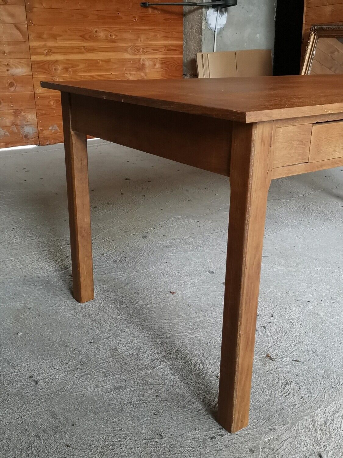 Craft table 3 drawers 2 meters long