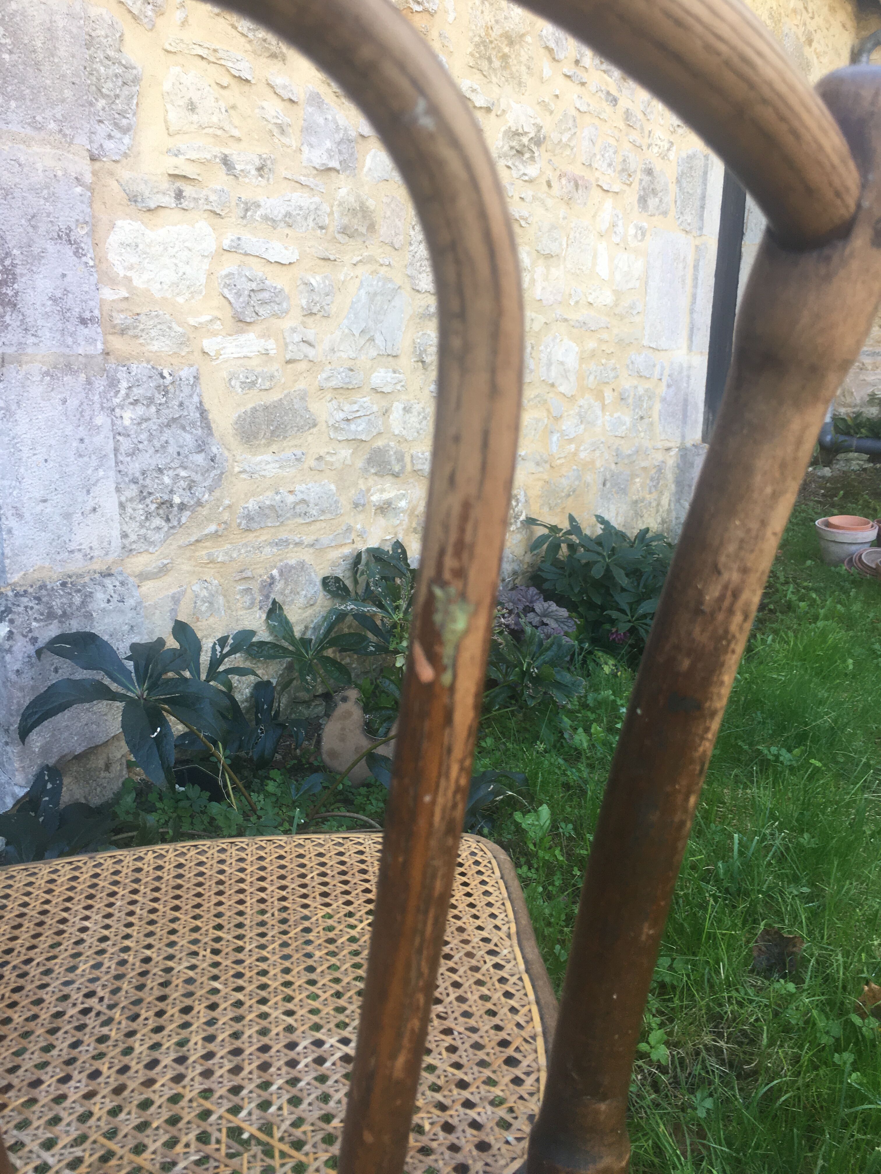 Bistro chair cannée