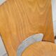 Series of 4 Baumann bistro chairs model Mondor 1950 vintage