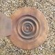 Vintage French Handcrafted Wooden Child's Stool with Added Back
