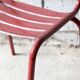 Chaise de bistro en métal