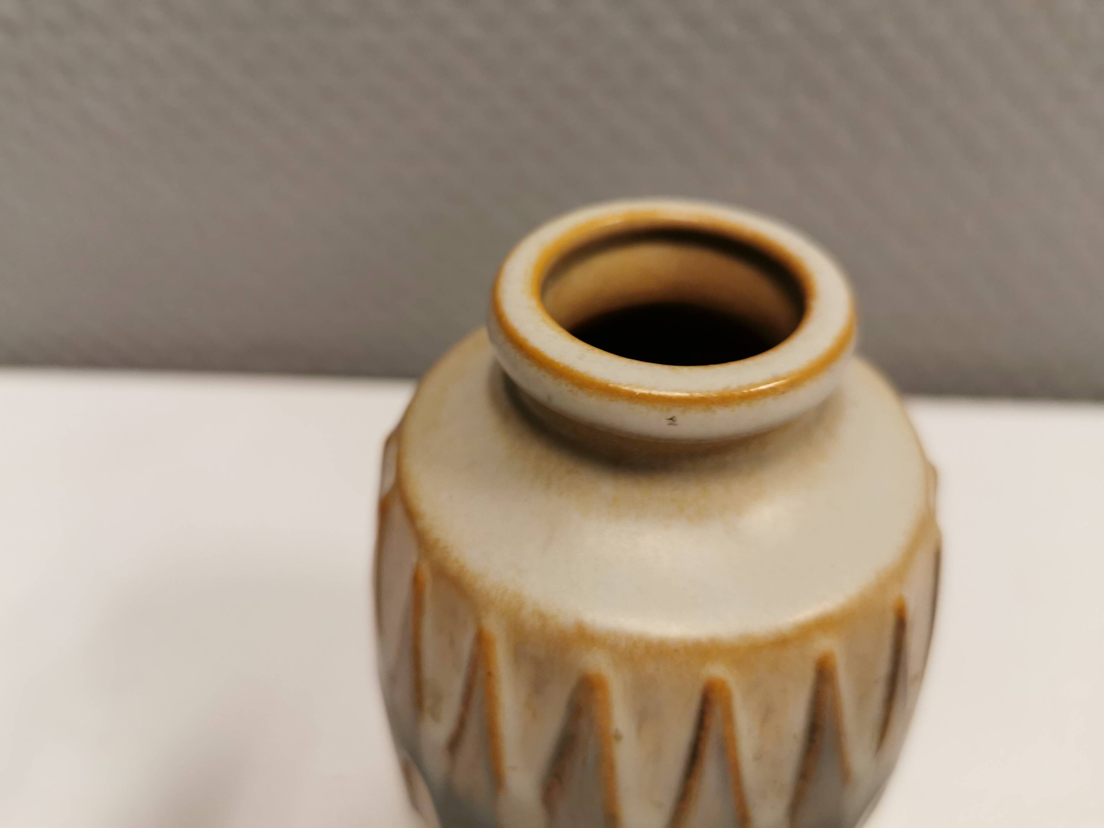 Older vase from Danish Knabstrup (highly recognised Danish ceramic design), Günther Praschak 1960s