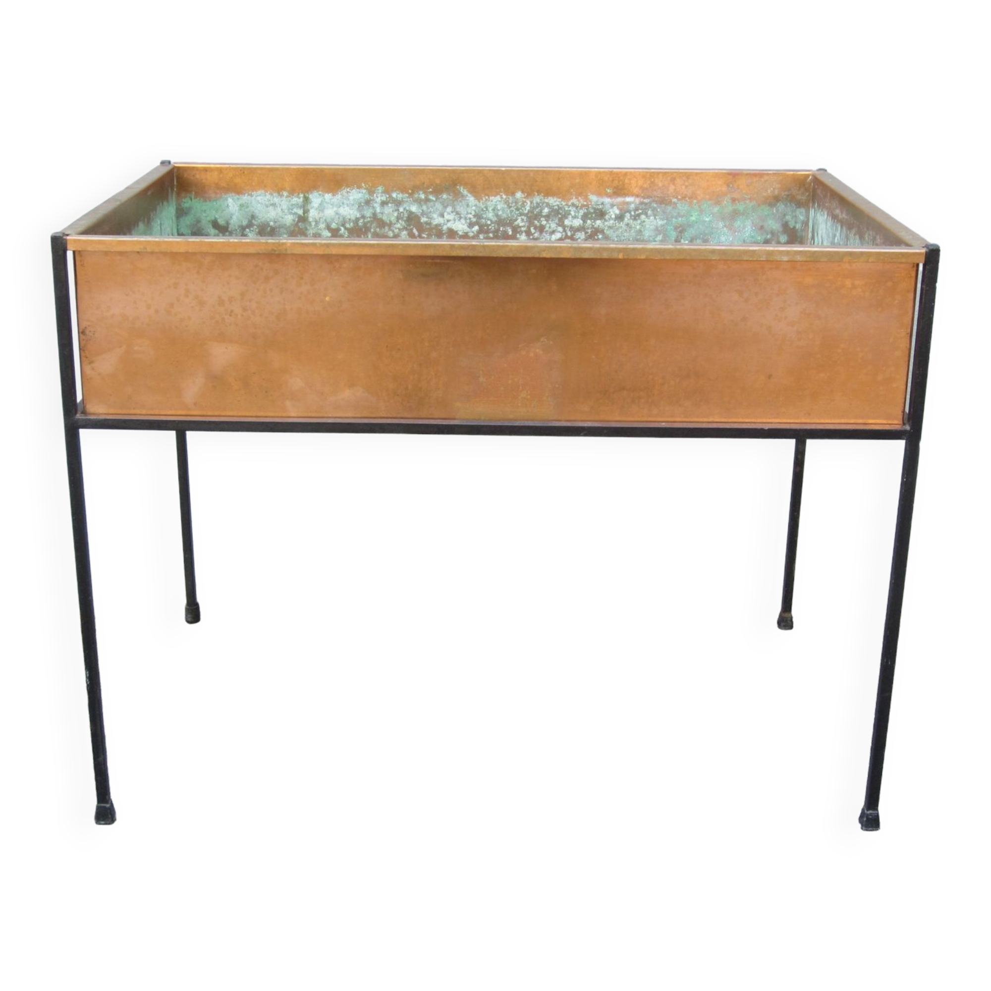 Scandinavian copper planter by Hans-Agne Jakobsson