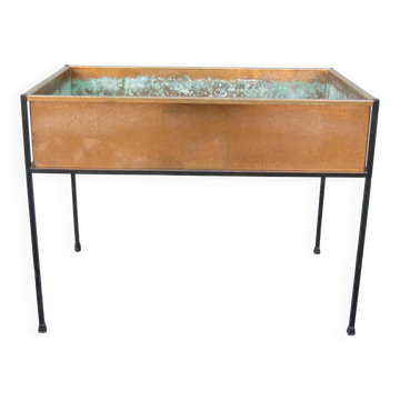Scandinavian copper planter by Hans-Agne Jakobsson