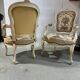 Paire de fauteuils Cabriolet