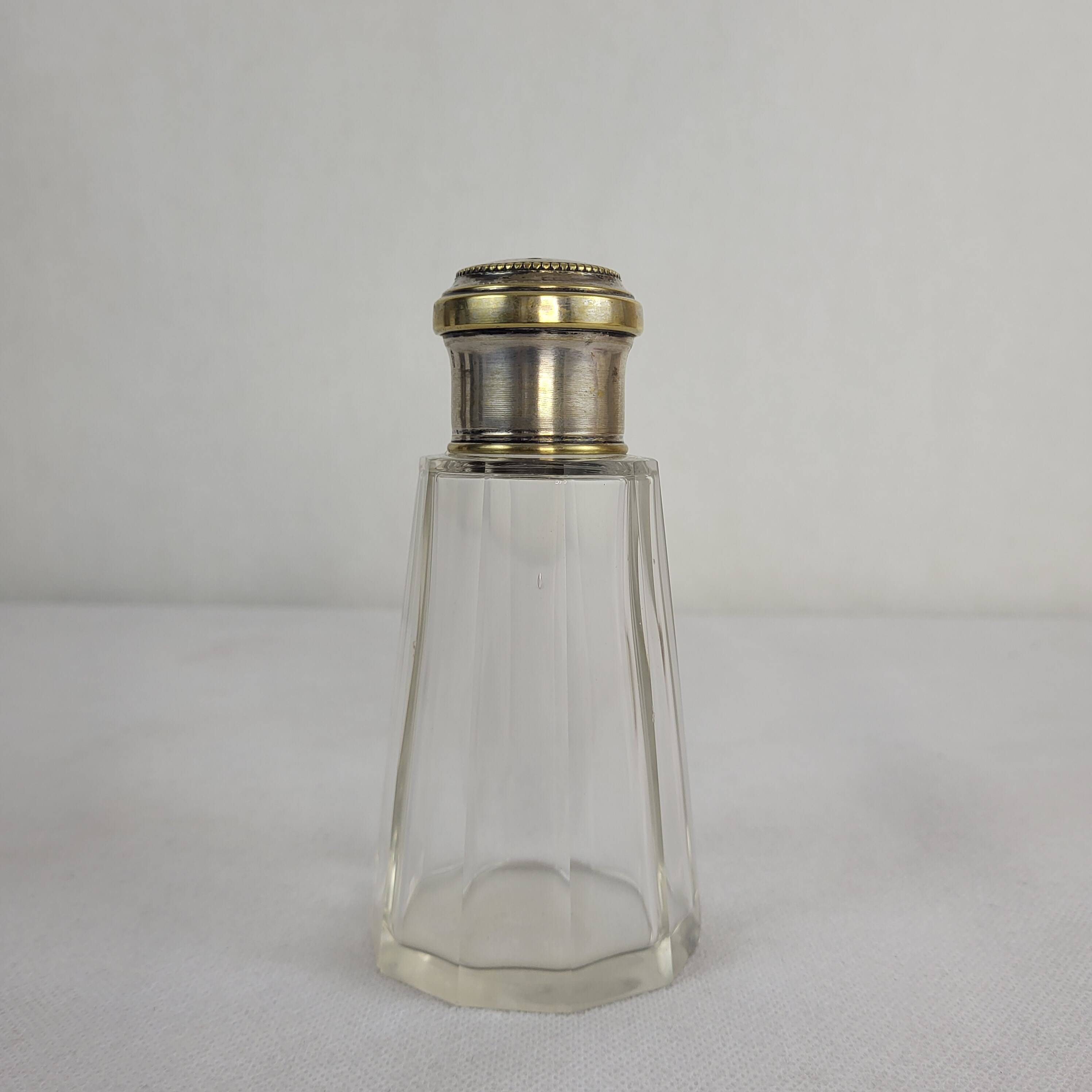 Crystal & silver metal shaker