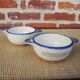 2 old Breton earthenware bowls – Pornic & MBFA