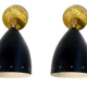 Italian wall year 50s pair black