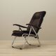 Brown velour armchair, Danish design, 1970s, production: Denmark