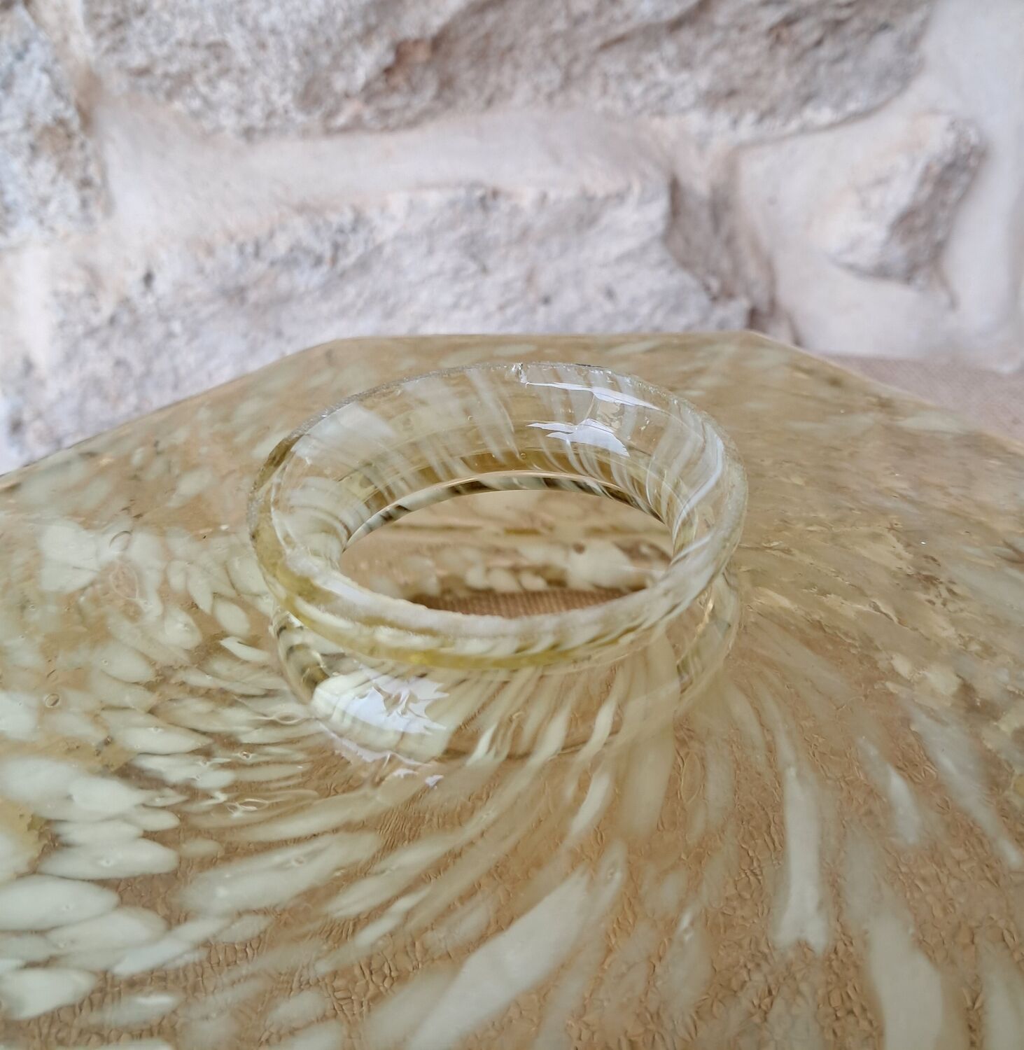 Clichy glass lampshade