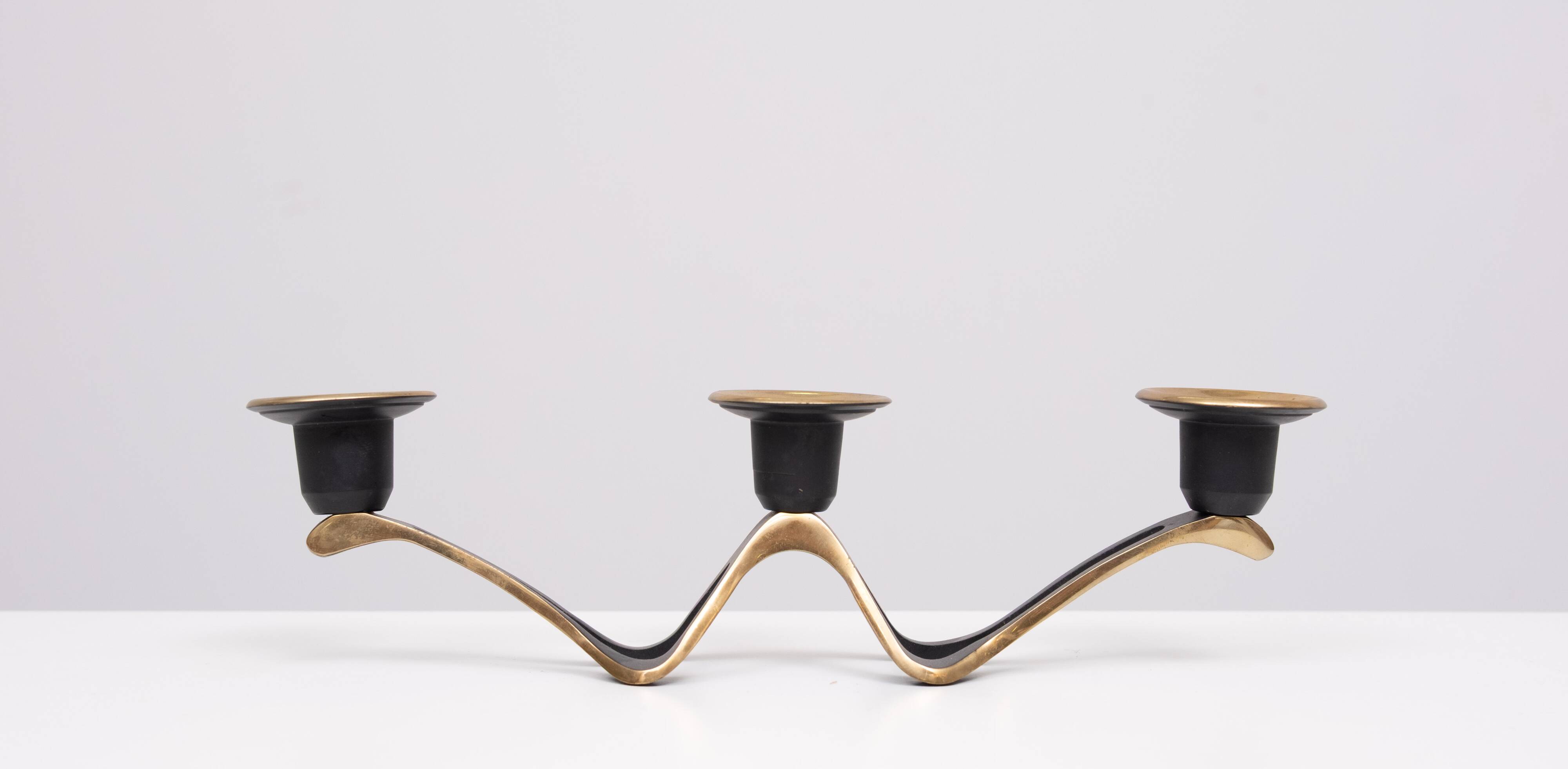 Richard Rohac candle holder by Walter Bosse 1960s Austria