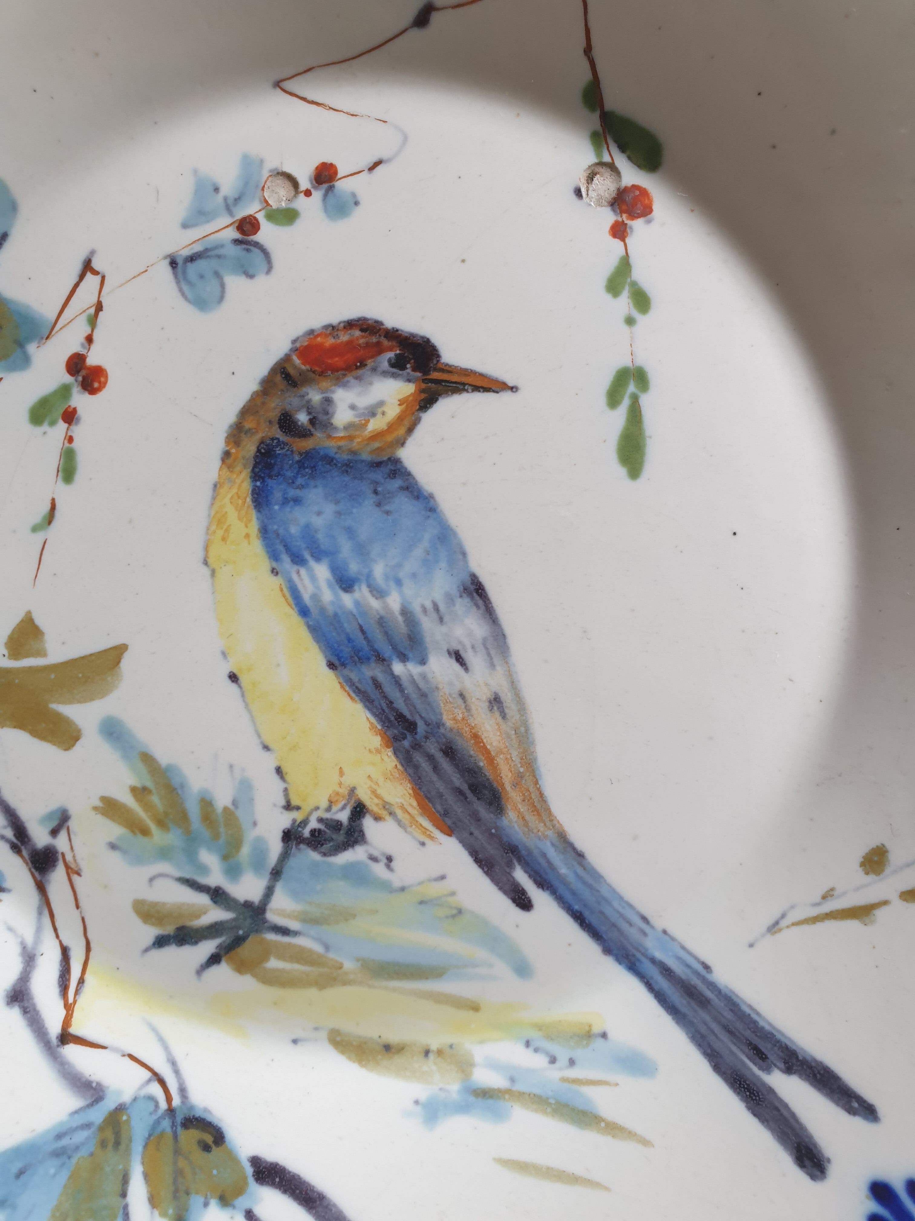 Decorative vintage plate
