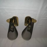 Pair of conical wall lights from the 50s