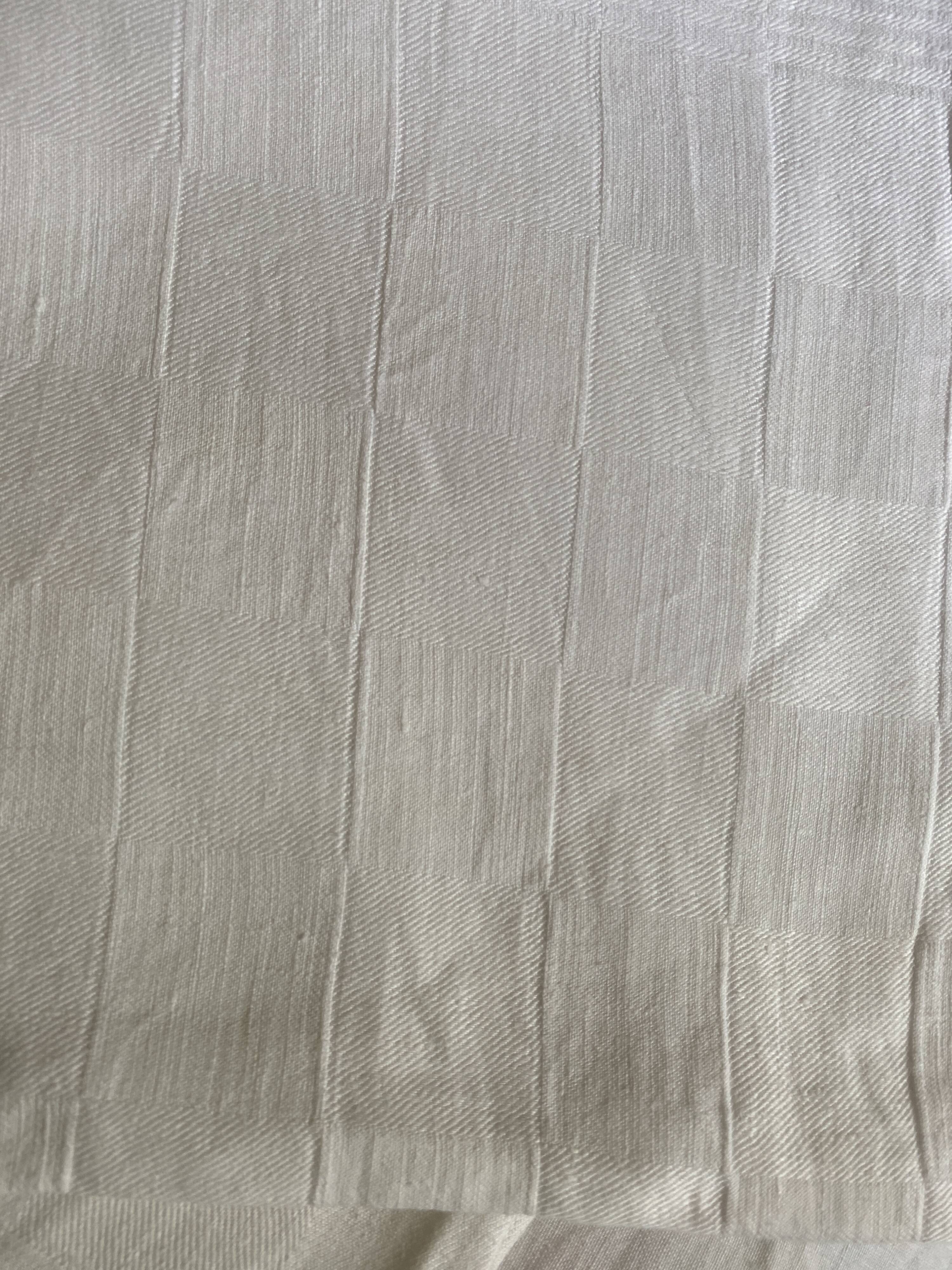 Tablecloth in linen monogram RT