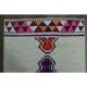 1970s Vintage Turkish Oushak Handmade Wool Cotton White Runner Rug 75x336