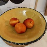 Glazed terracotta compotier