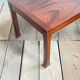Modern Mahogany and Brazilian Rosewood Side Table Sweden circa 1960s