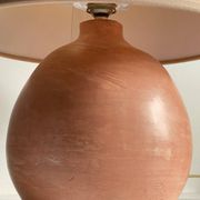LAMPE Artisanale Terre Cuite VINTAGE