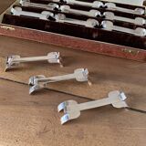 Box of 12 Orbrille silver-plated knife rests