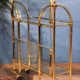 Metal-glass trolley 1970s