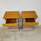 2 revamped bedside tables