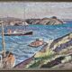 Torsten Torstenson (1901-1974), Swedish Modern Painting, 1950s, Oil on Canvas, Framed