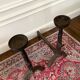 Cast iron fire dogs