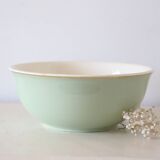 Green mint salad bowl, Villeroy and Boch, vintage