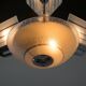 Rare Art Deco Chandelier, Czechoslovakia, 1930s