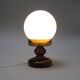 Small "Bilboquet" glass lamp from the 1970s.