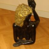 Coffee table with nubians 50s