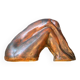 Earthen sculpture's body