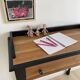 black desk