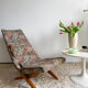 Upholstered recliner chair
