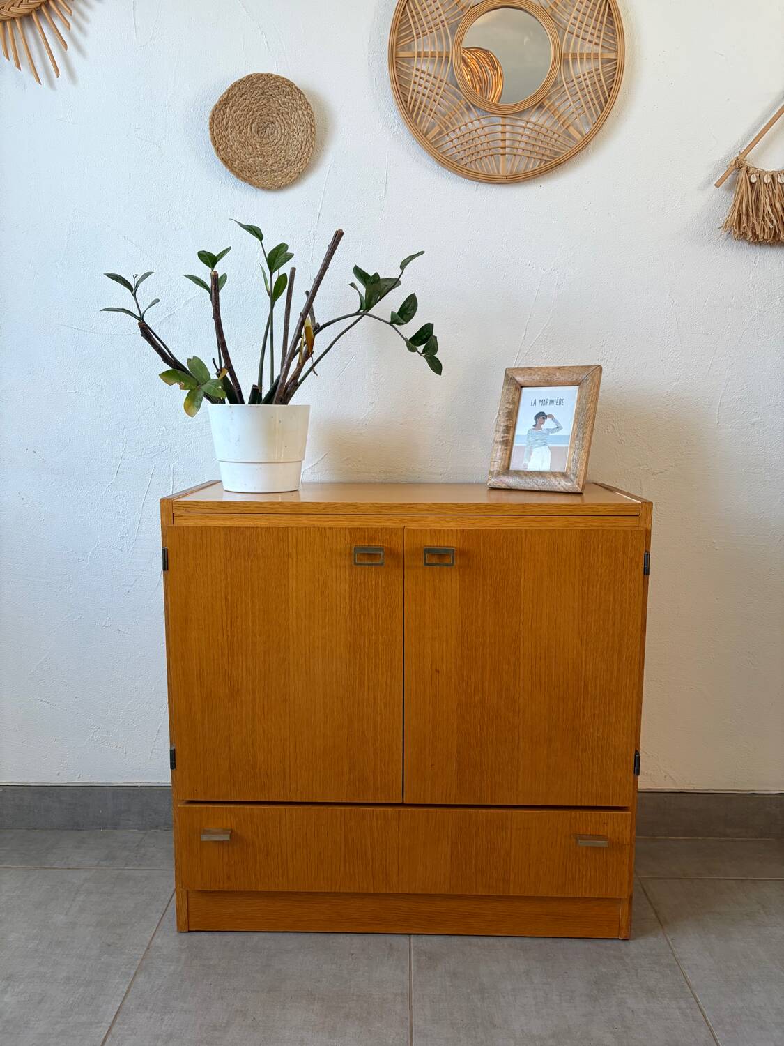 Vintage oak sideboard