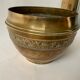Cache pot en laiton vintage