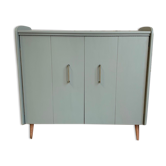 Vintage shoe cabinet - Light khaki
