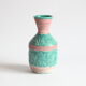 Vase avec pélicans par Fratelli Fianciulacci sgraffito , italie, années 1960