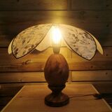 Table lamp, Lotus lampshade