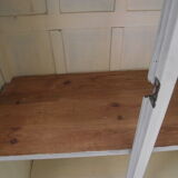 Parisian wardrobe in painted fir from the 30s 40s