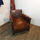 Fauteuil club cuir