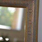 Old wooden mirror