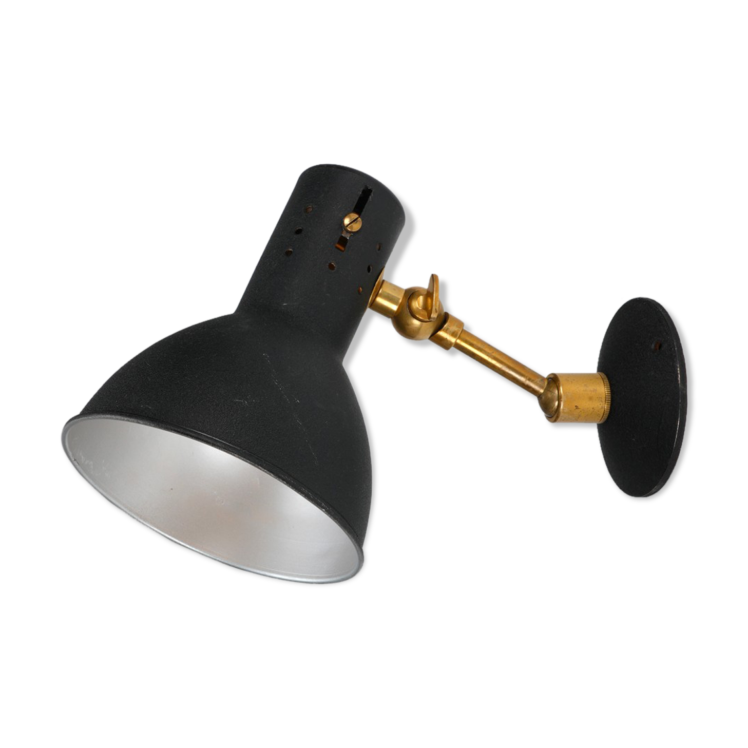 Applied around 1950 in brass