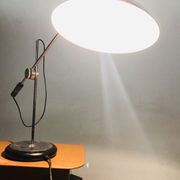 Grande lampe chromée